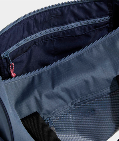 Water Resistant Ripstop Nylon Cylindrical Duffel Bag Removable Adjustable Crossbody Strap Weekender Gear Bag