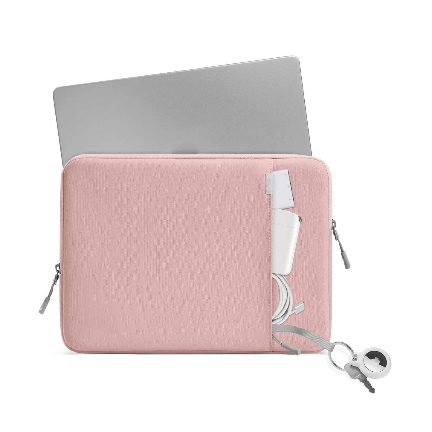 15 Inch Recycled Fabric Laptop Sleeve Military-Grade Four-Corner Shockproof Notebook Protective Case
