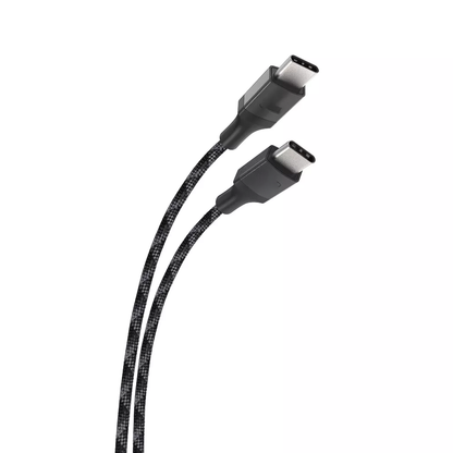 6 Feet USB-C to USB-C Magnetic Braided Cable Aluminum Housing Fast Charging Data Transfer Cord