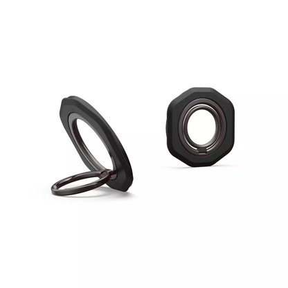 Lightweight Slim Magnetic Phone Ring Grip Foldable Dual Purpose Finger Holder & Kickstand