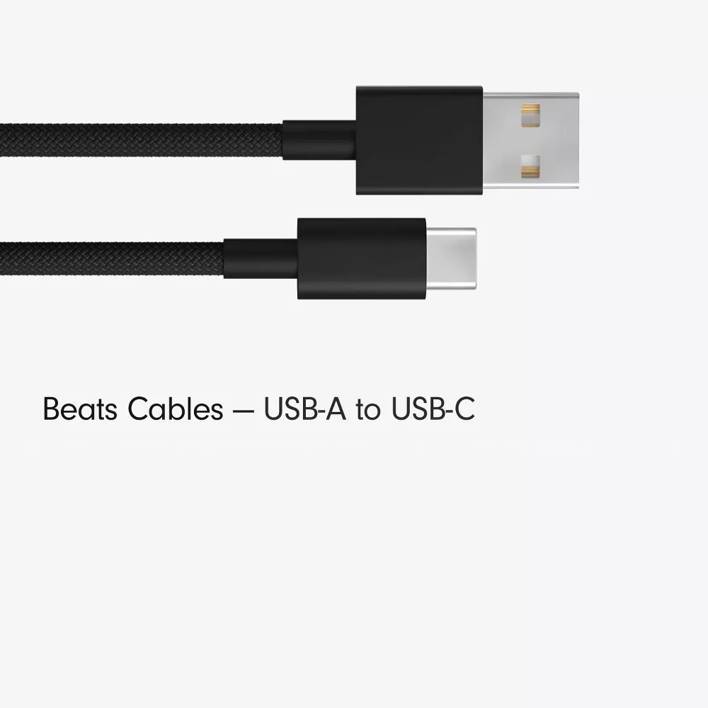 1.5m Woven USB-A to USB-C Charging & Data Cable 2 Pack 15W Fast Charging Braided Cord