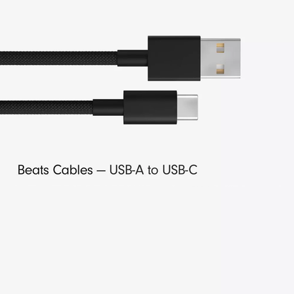 1.5m Woven USB-A to USB-C Charging & Data Cable 2 Pack 15W Fast Charging Braided Cord