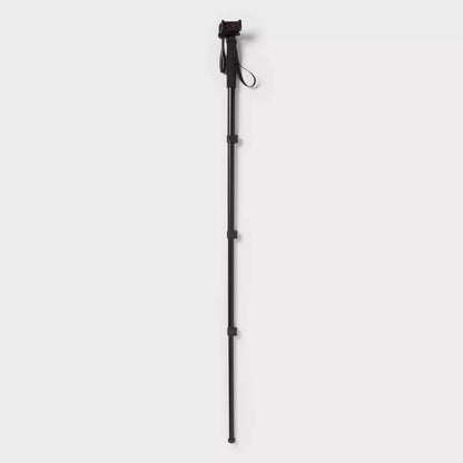 Telescopic Camera Monopod with 3-Way Panhead & Quick Release Plate