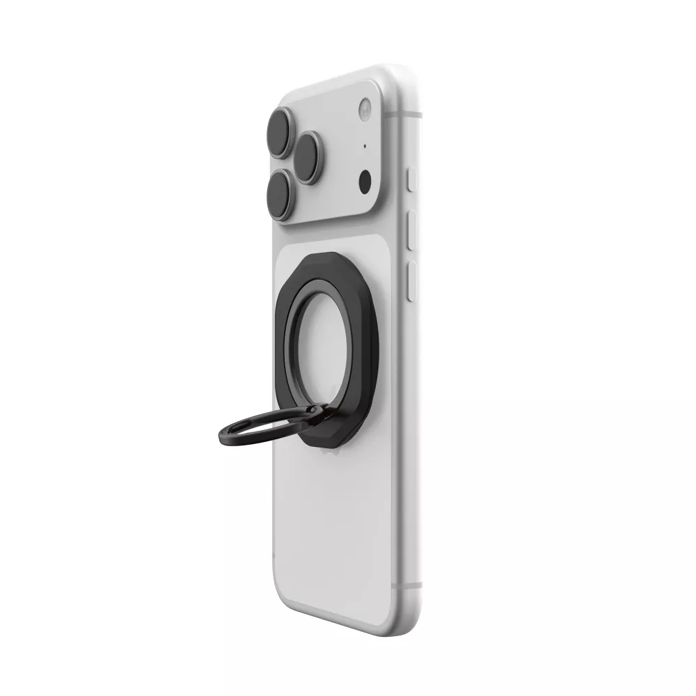 Lightweight Slim Magnetic Phone Ring Grip Foldable Dual Purpose Finger Holder & Kickstand