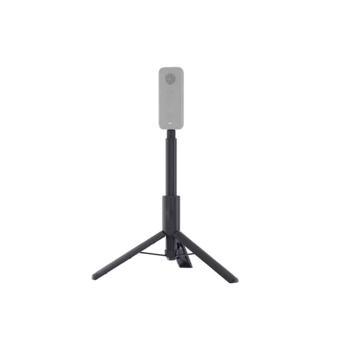 2-in-1 Invisible Selfie Stick with Built-in Tripod Aluminum Alloy Camera Extension Rod