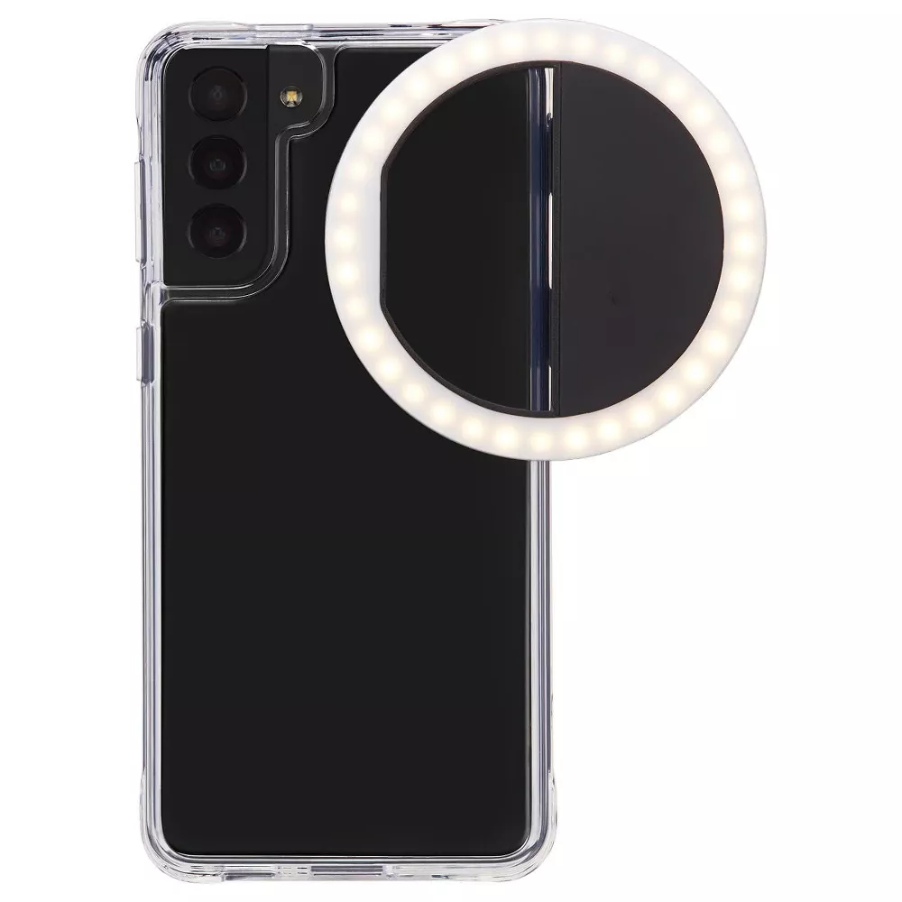 Rechargeable Clip-on LED Ring Light Portable Supplementary Lighting