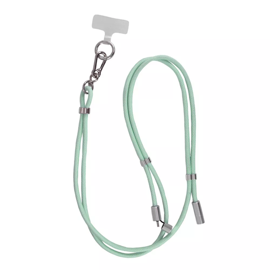 Adjustable Crossbody Phone Strap Built-In USB-C Fast Charging Cable Lanyard