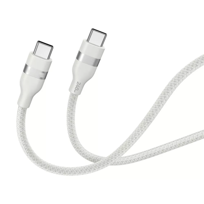 6 Feet Braided USB-C to USB-C Cable 240W Fast Charging Male-to-Male Data Transfer Cord