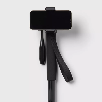 Telescopic Camera Monopod with 3-Way Panhead & Quick Release Plate