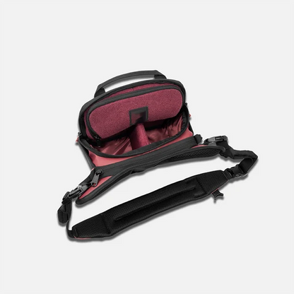 Weather Resistant 4L Compact Camera Sling Bag Removable Divider Multi-Way Crossbody Pack